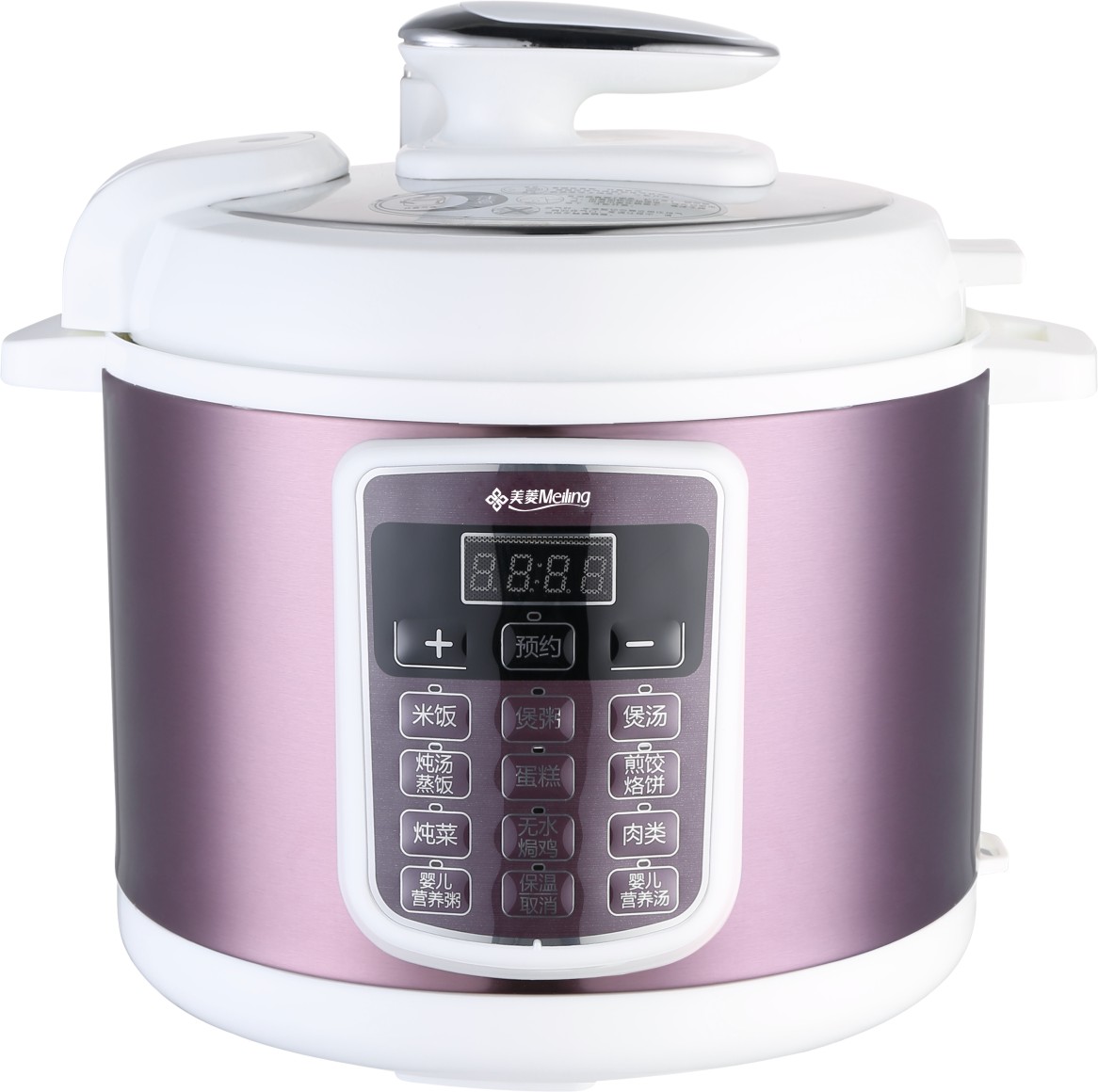 Multi function push button mechanical control electric pressure cooker 